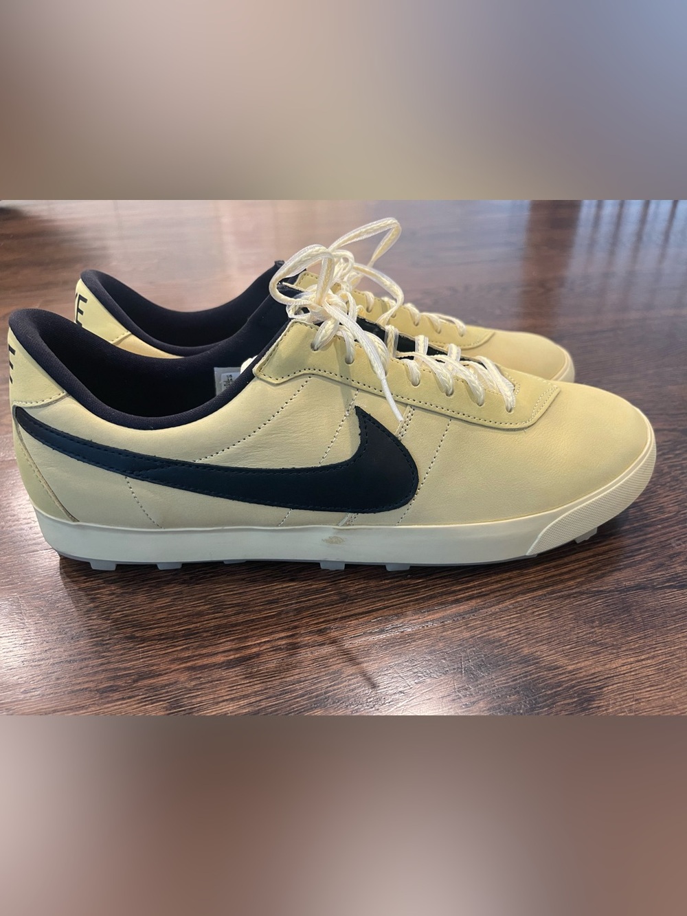 Nike Astrograbber QS sneakers in the "Soft Yellow" Men’s 14